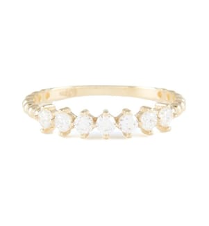 Ring Bella - Gelbgold 375/1000 und Zirkonium