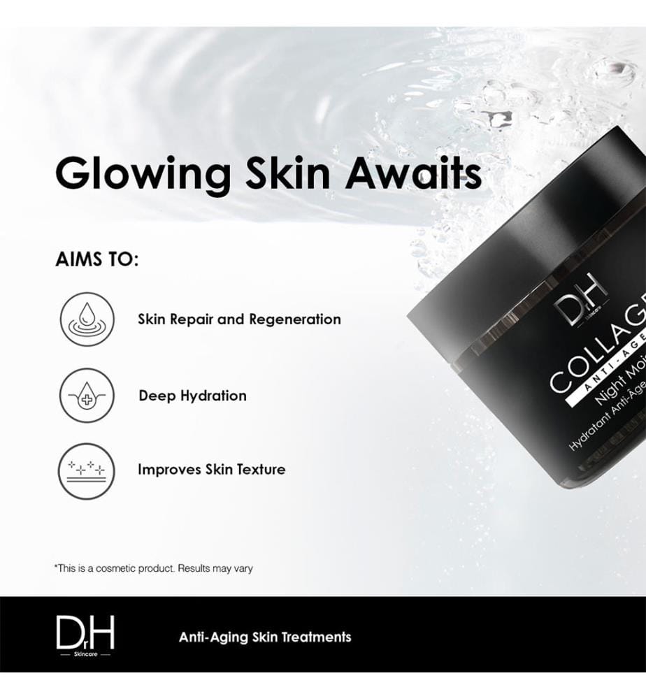 Collagen Anti-Ageing Night Moisturiser - 60 ml