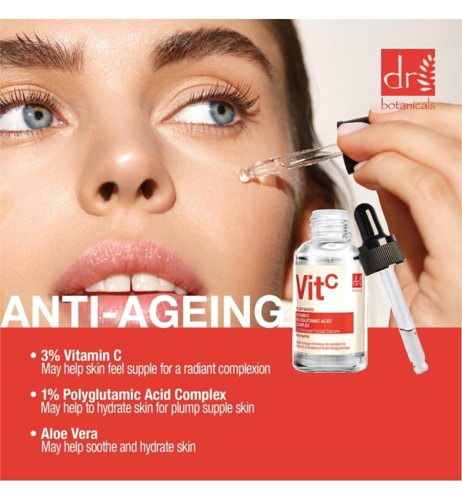 Serum für mehr Ausstrahlung - Vitamin C Polyglutaminsäure - 30 ml