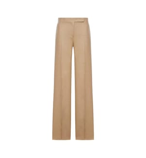 Big Wide-Leg Linen Pants – Camel