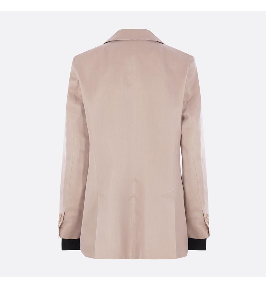 Feltro Linen and Silk Blazer – Camel