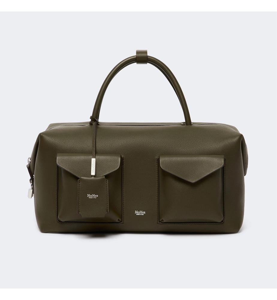 Sac en cuir Holdall Cargo – Marron foncé