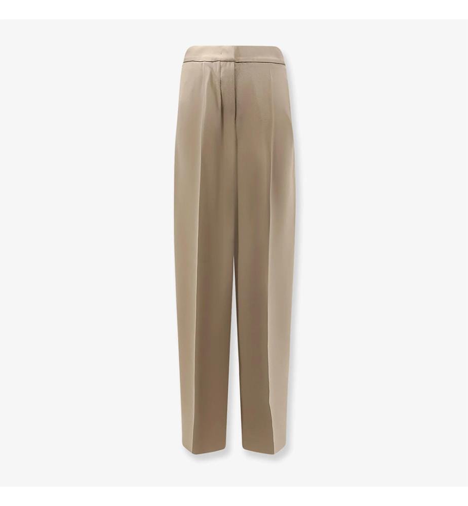 Pantalon en soie Palanca – Beige