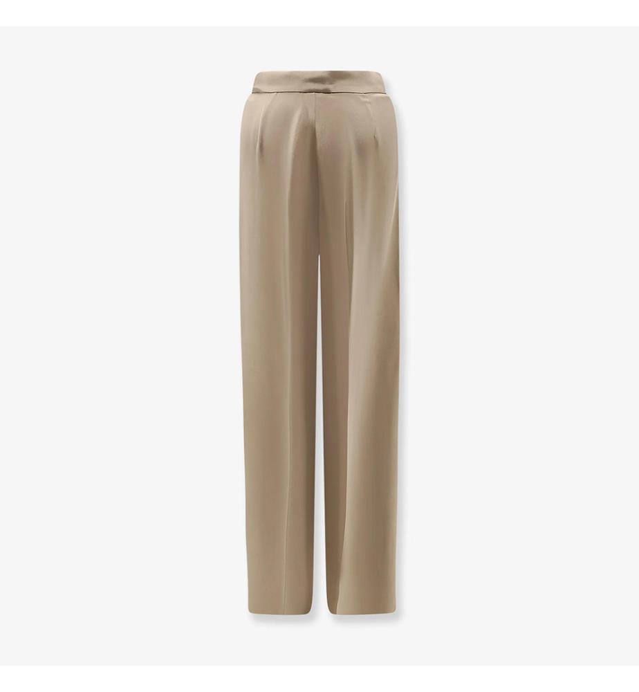 Pantalon en soie Palanca – Beige