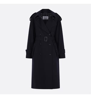 Certo Trench Coat – Navy Blue
