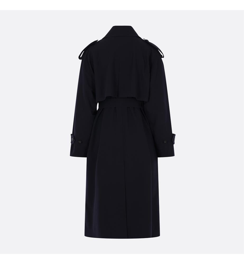 Certo Trench Coat – Navy Blue