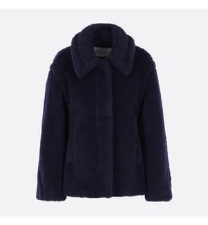Fuggito Teddy Coat – Blue