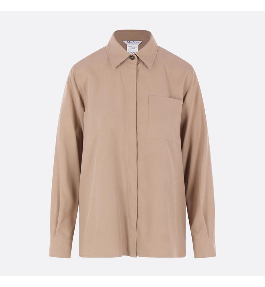 Siamese Silk Shirt – Hazelnut Brown