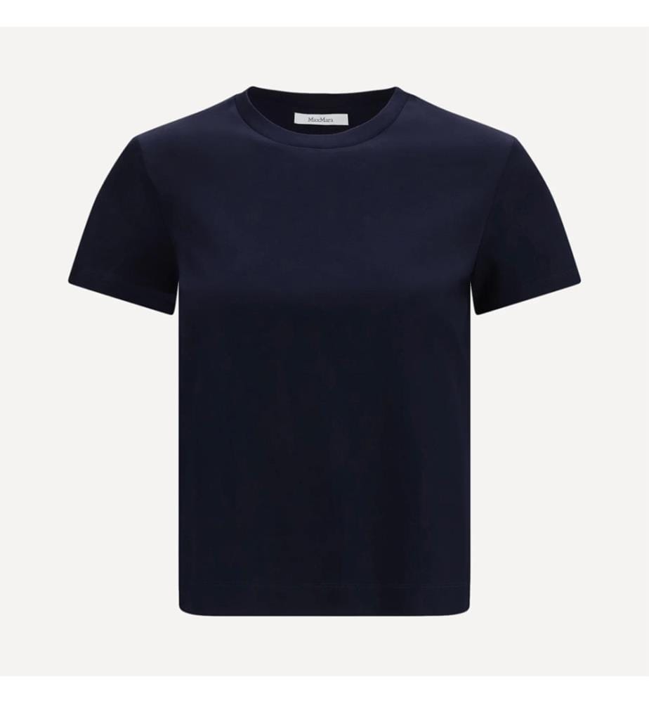 T-shirt Donata à logo brodé – Bleu marine