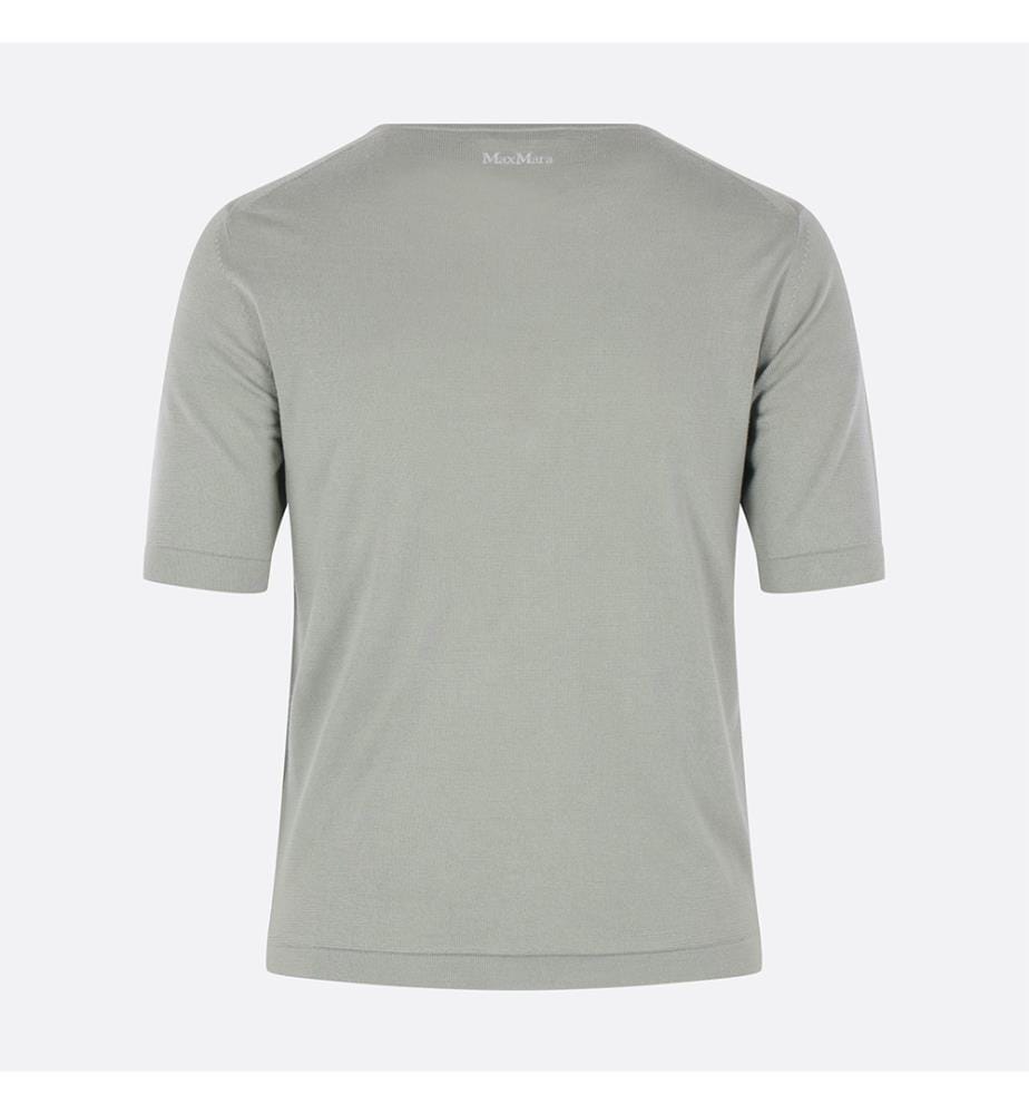 Top en maille soie et cachemire Valido – Vert pastel