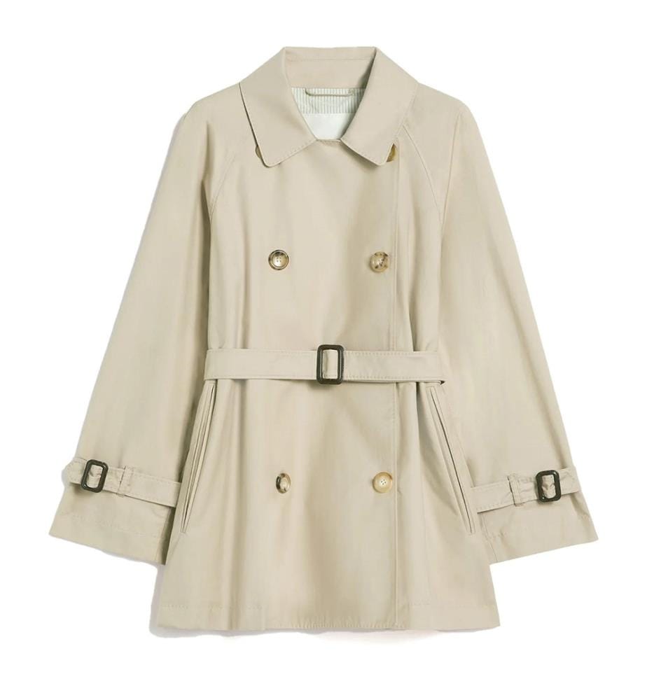Calle Waterproof Trench Coat – Sand