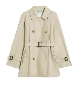 Calle Waterproof Trench Coat – Sand