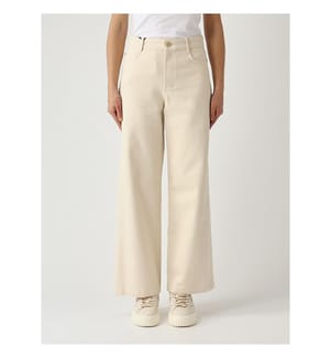 Zarina Stretch Cotton Pants – Sand
