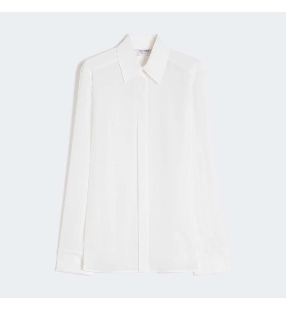 Elisir Silk Shirt – White