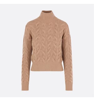 Cosmo Wool and Cashmere Sweater – Camel