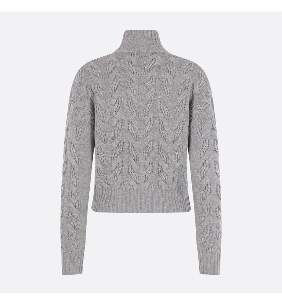 Cosmo Wool and Cashmere Sweater – Gray