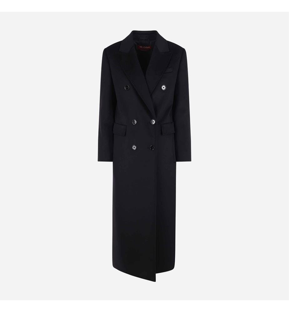 Effige Wool Coat – Black