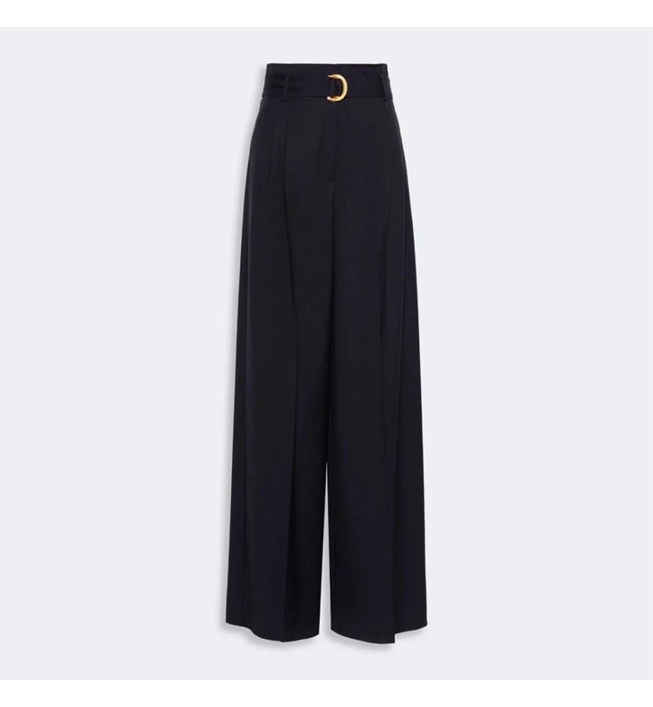 Serio Wool Pants – Blue