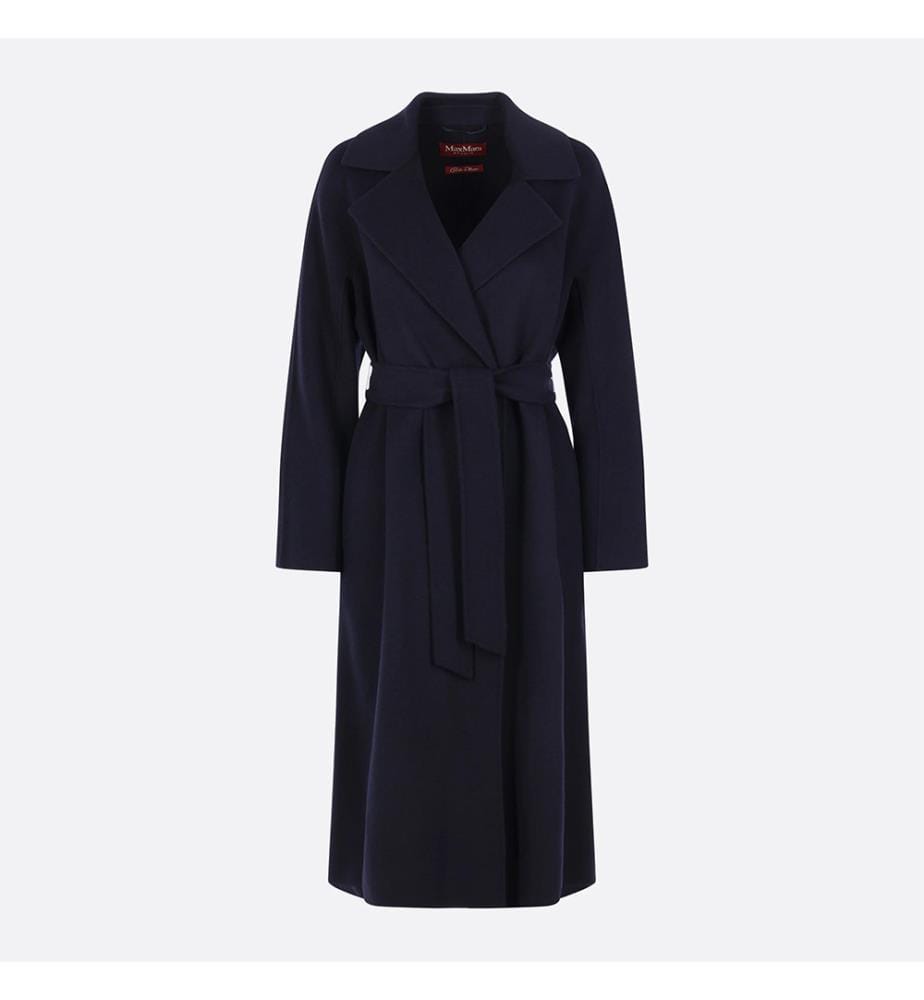 Cles Wool, Silk, and Cashmere Coat – Blue