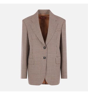 Salice Wool Blazer – Black
