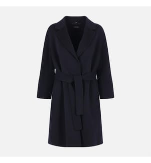 Icon Arona Coat – Midnight Blue
