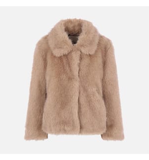 Alce Faux Fur Coat – Honey