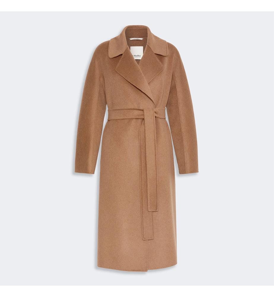 Aris Mid-Length Coat – Camel