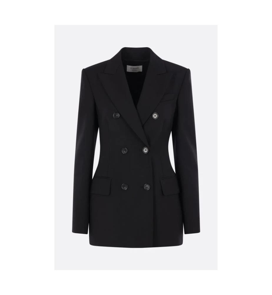 Adamo Wool Blazer – Black