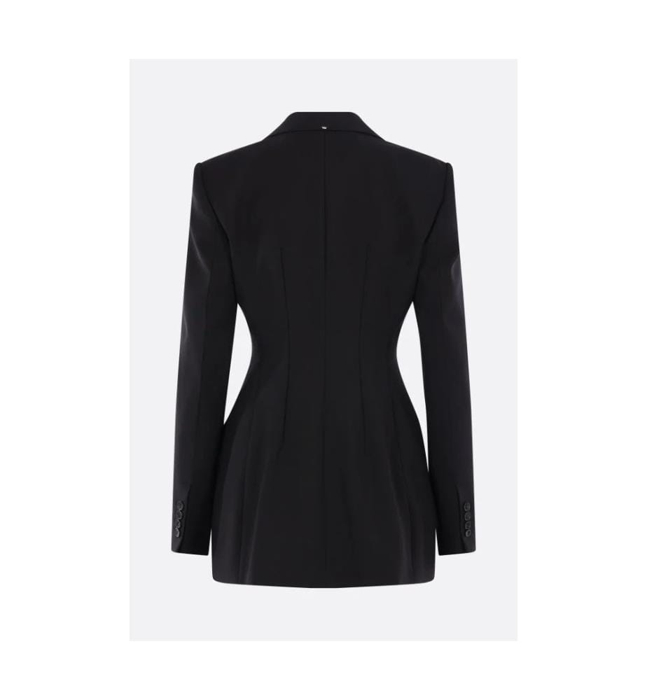 Adamo Wool Blazer – Black