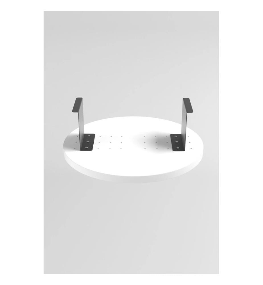 Table d'appoint avec accoudoirs - Blanc