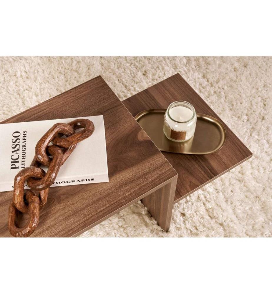 Couchtisch – Nussbaum