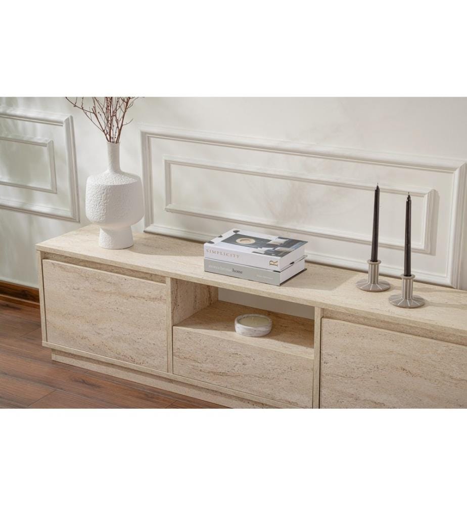 TV-Schrank – Travertin