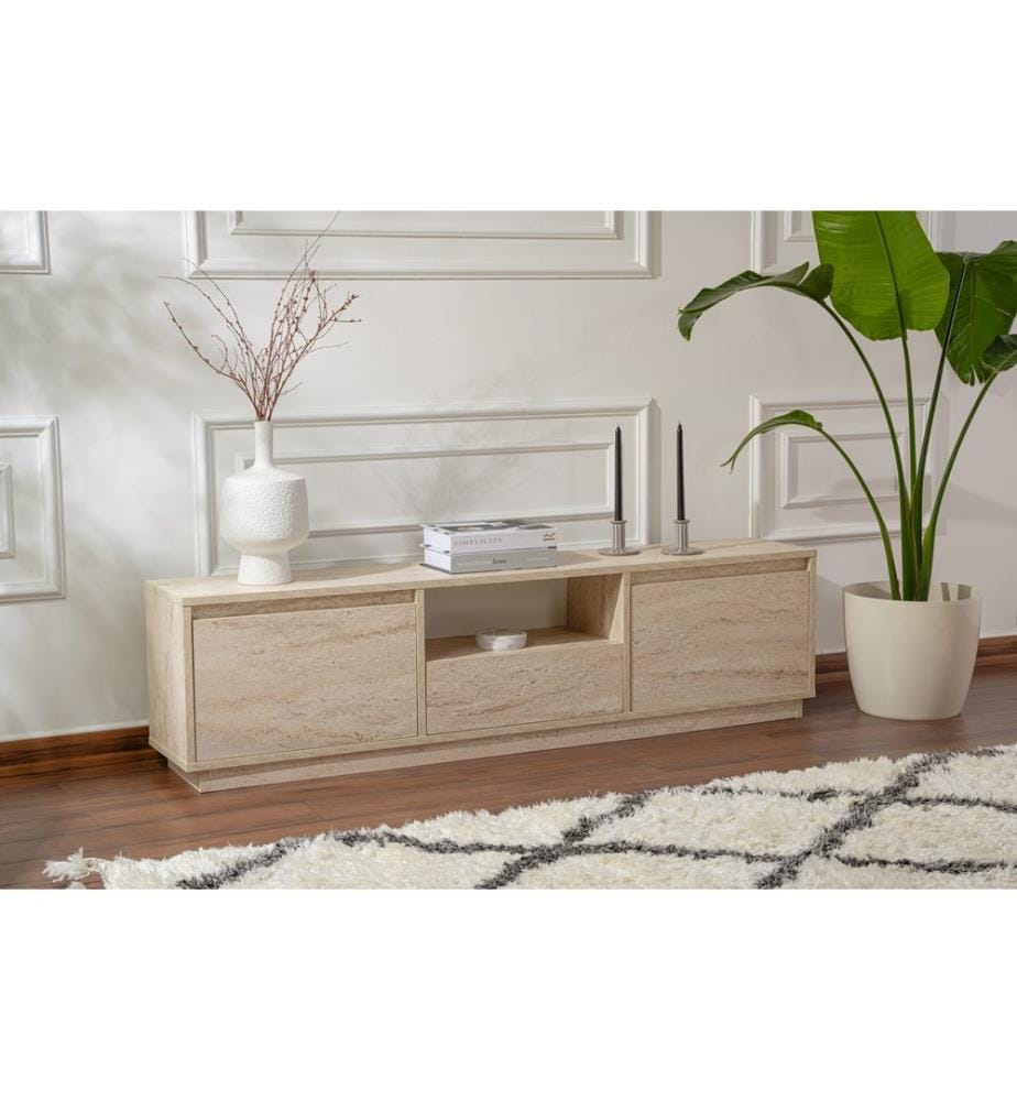 TV-Schrank – Travertin