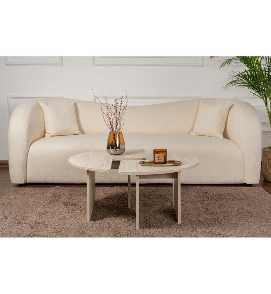 Couchtisch – Travertin
