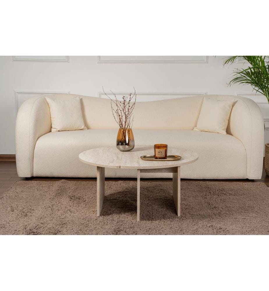 Couchtisch – Travertin