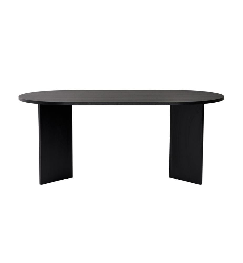 Esstisch – Schwarzes Holz