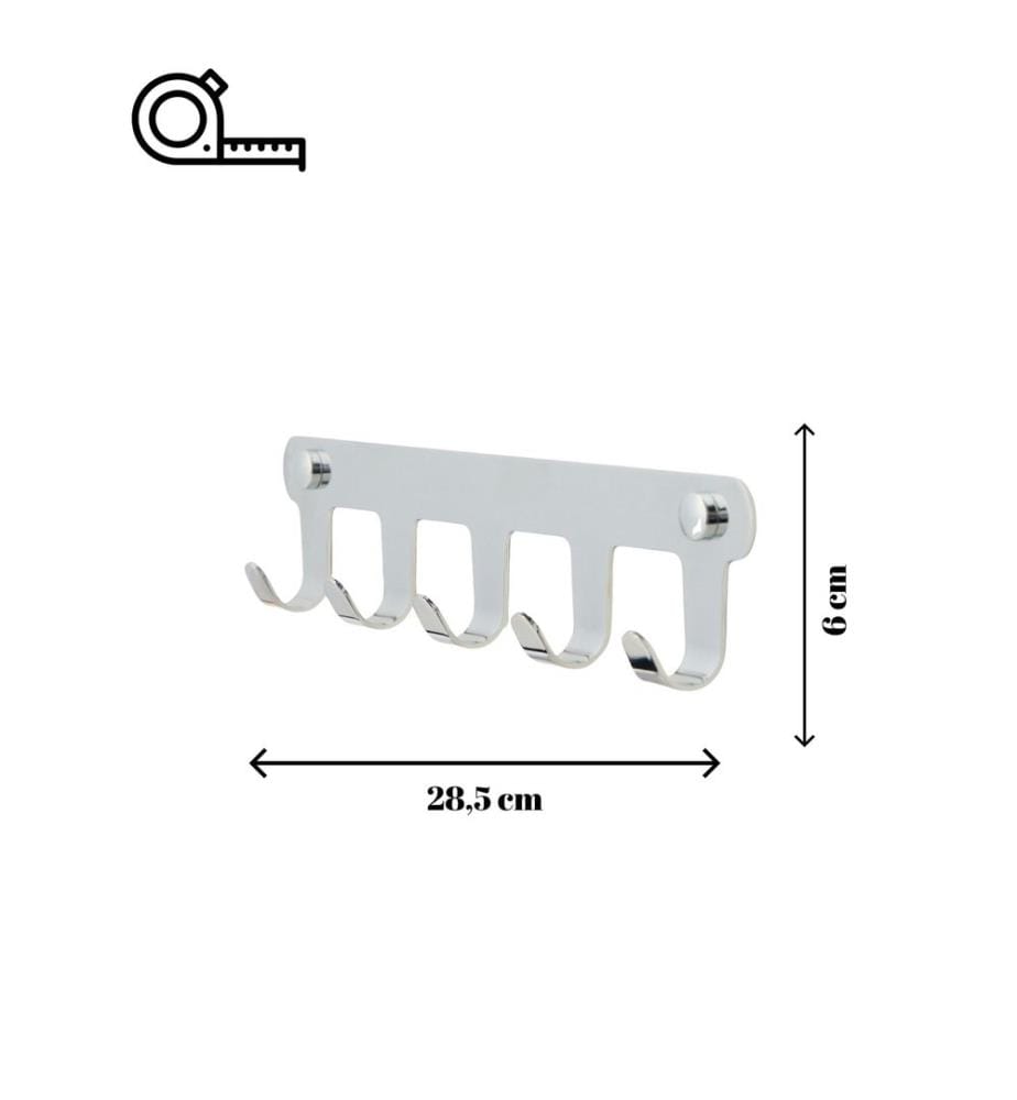 Wandhaken – verchromt