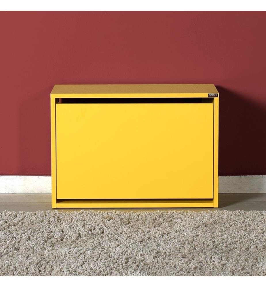 Schuhschrank – Gelb
