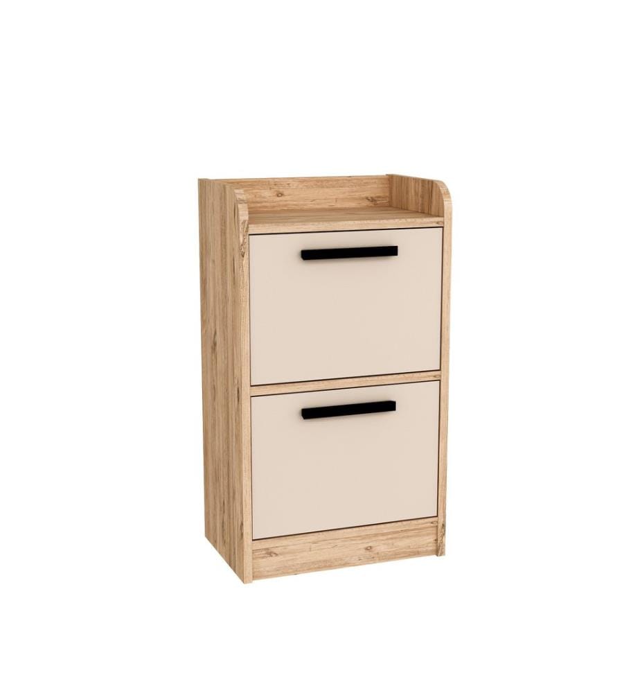 Nachttisch – Atlantische Kiefer / Beige