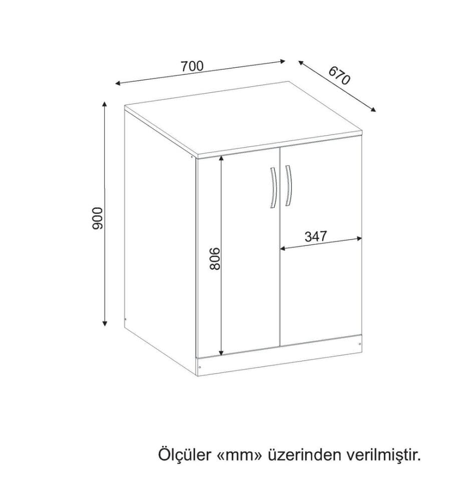 Badezimmerschrank – Weiss