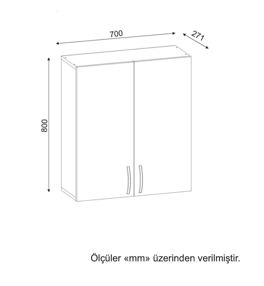 Badezimmerschrank – Weiss
