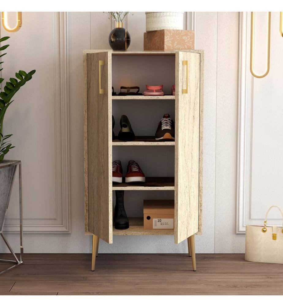 Schuhschrank – Travertin