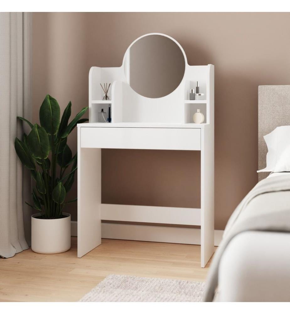 Table de maquillage - Blanc