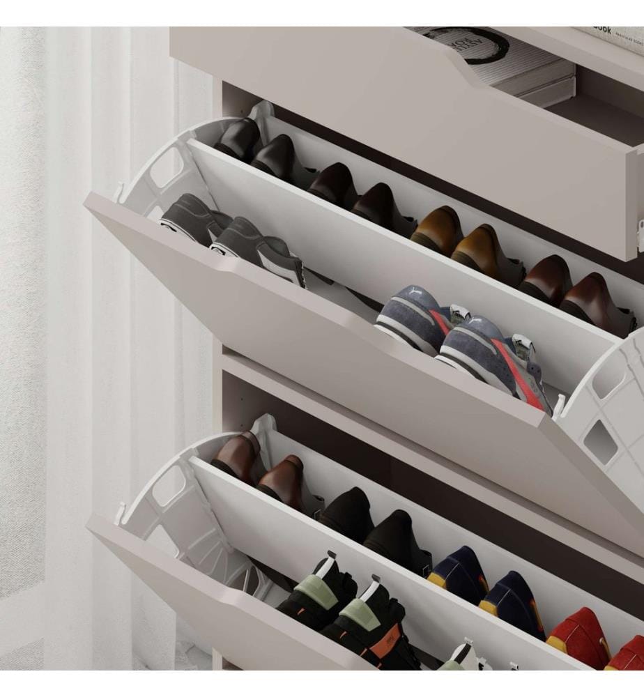 Schuhschrank – Hellbraun