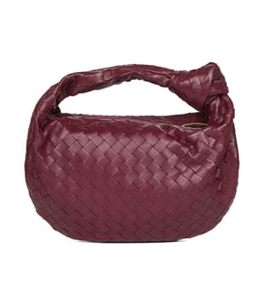 Kleine Tasche Jodie - Barolo / Gold