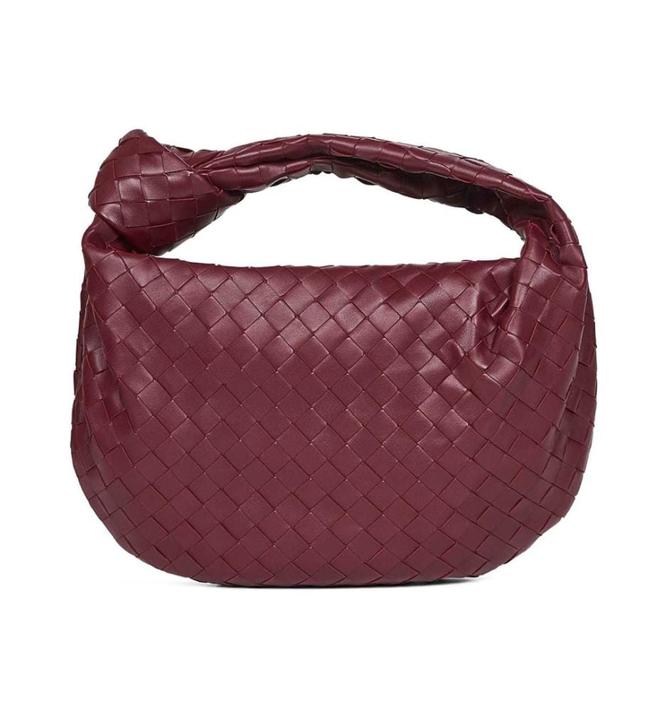 Kleine Tasche Jodie - Barolo / Gold