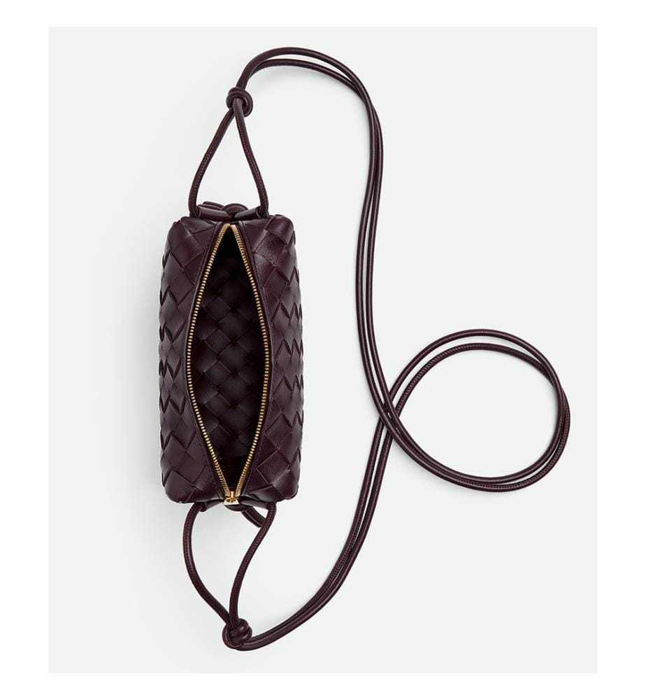 Mini-Tasche - Dark Barolo / Gold
