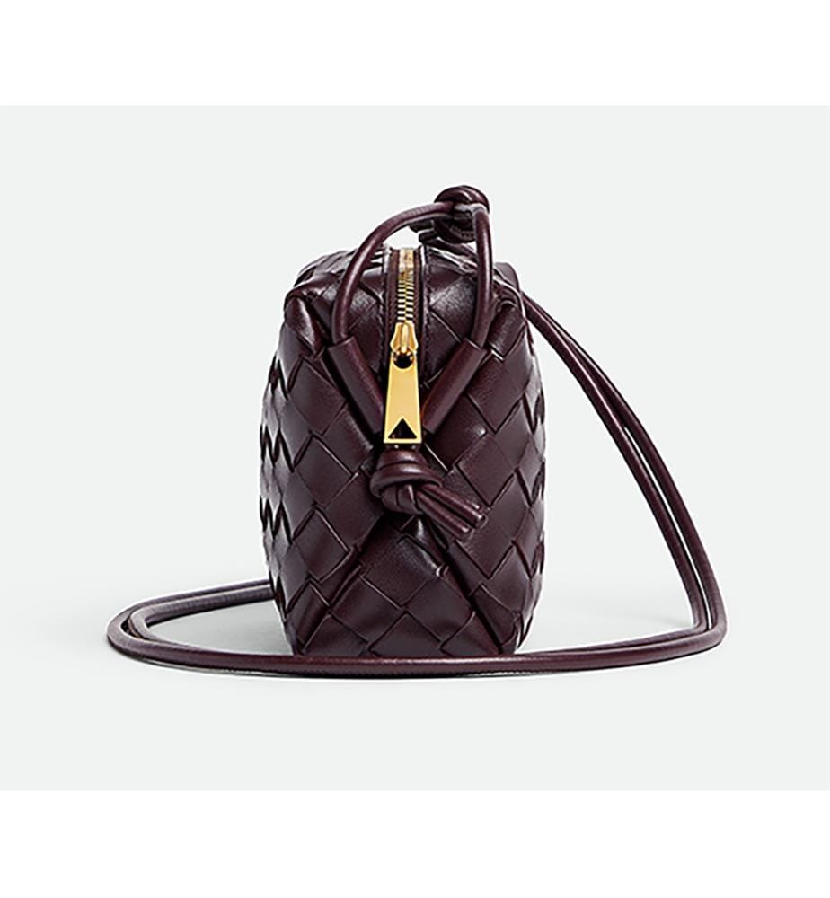 Mini-Tasche - Dark Barolo / Gold