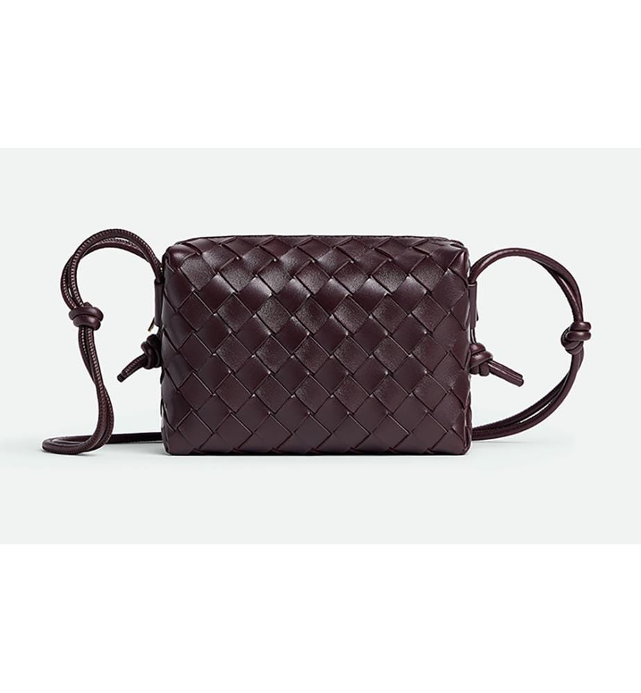 Mini-Tasche - Dark Barolo / Gold
