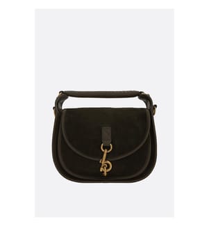 B Clip Kleine Kuriertasche aus Wildleder - Weald